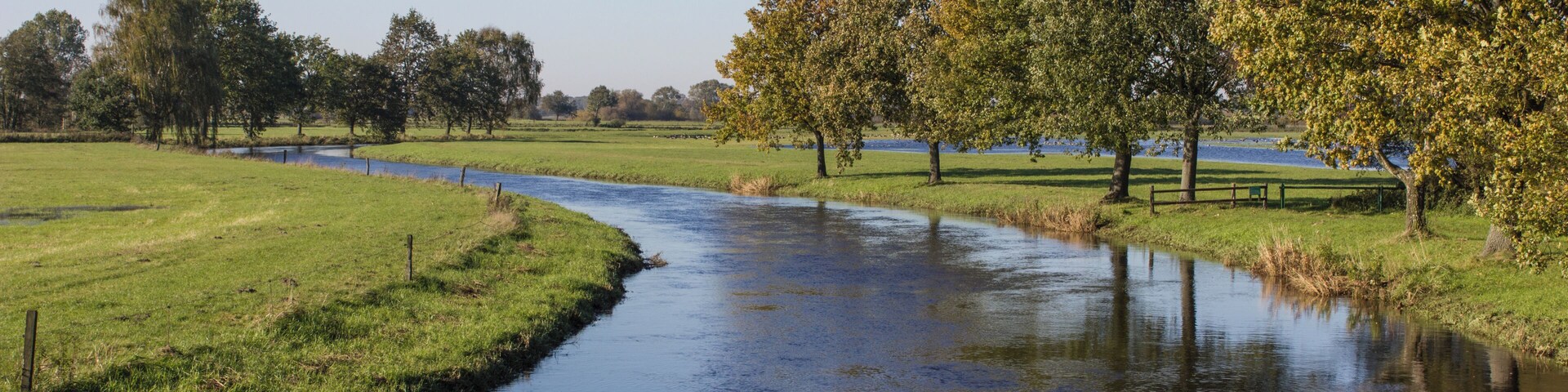 Southern river arm of the WĂŒmme