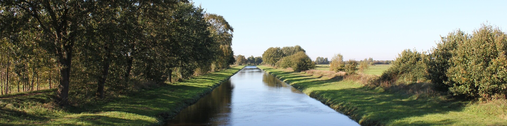 Southern arm of the river Wümme