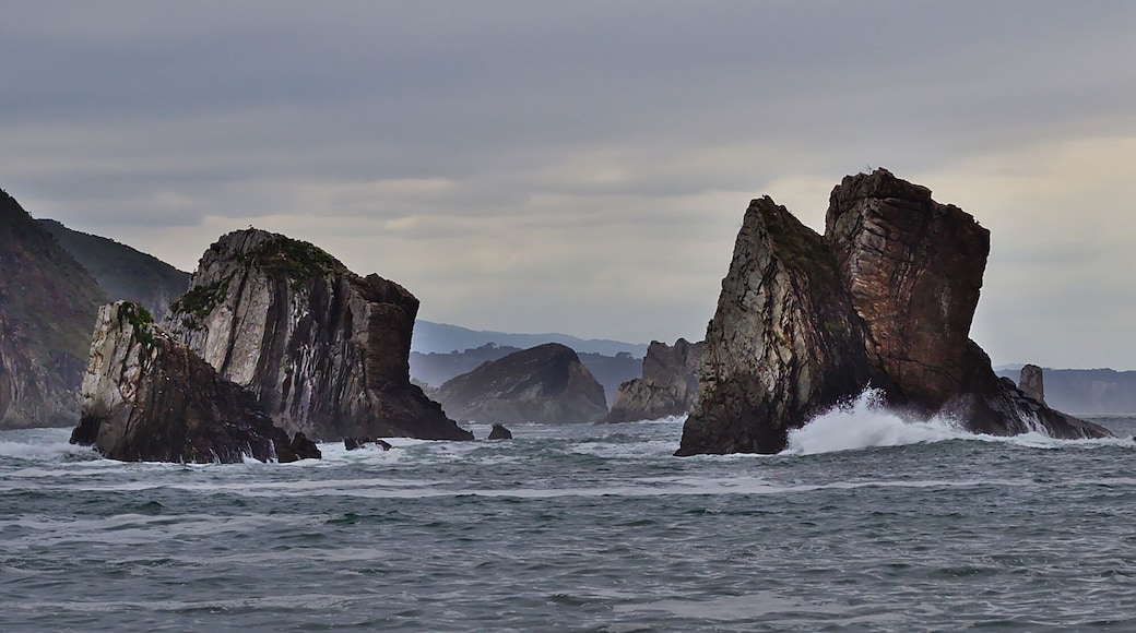 Playa del Silencio, Astrurias, Spain darktable rework