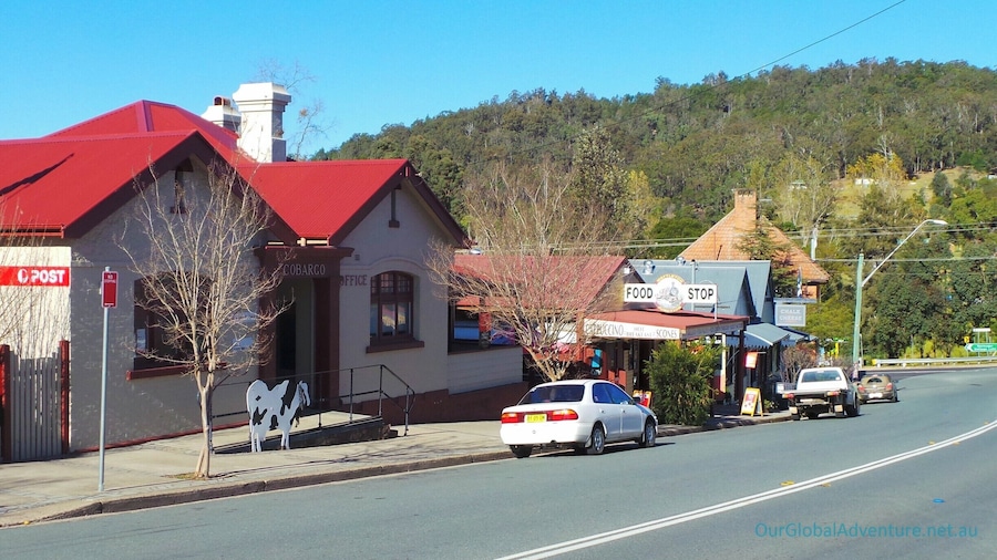Cobargo has many great stores to browse, and great coffee from Chalk & Cheese