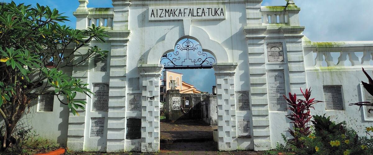 “Aiz Maka Falea Tuka” – four little Konkani words inscribed on the gate of the local graveyard. Simple and yet so powerful; it literally translates to, “Today Me Tomorrow You."