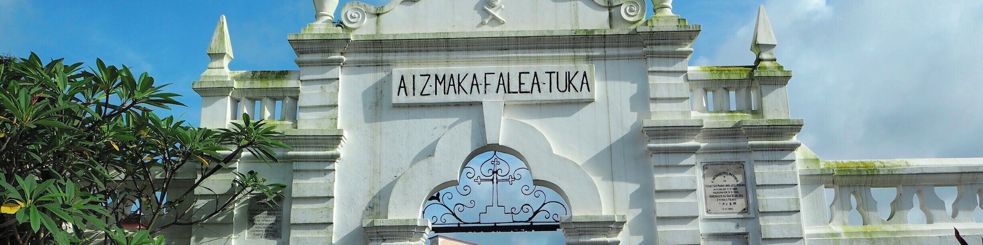 “Aiz Maka Falea Tuka” – four little Konkani words inscribed on the gate of the local graveyard. Simple and yet so powerful; it literally translates to, “Today Me Tomorrow You."