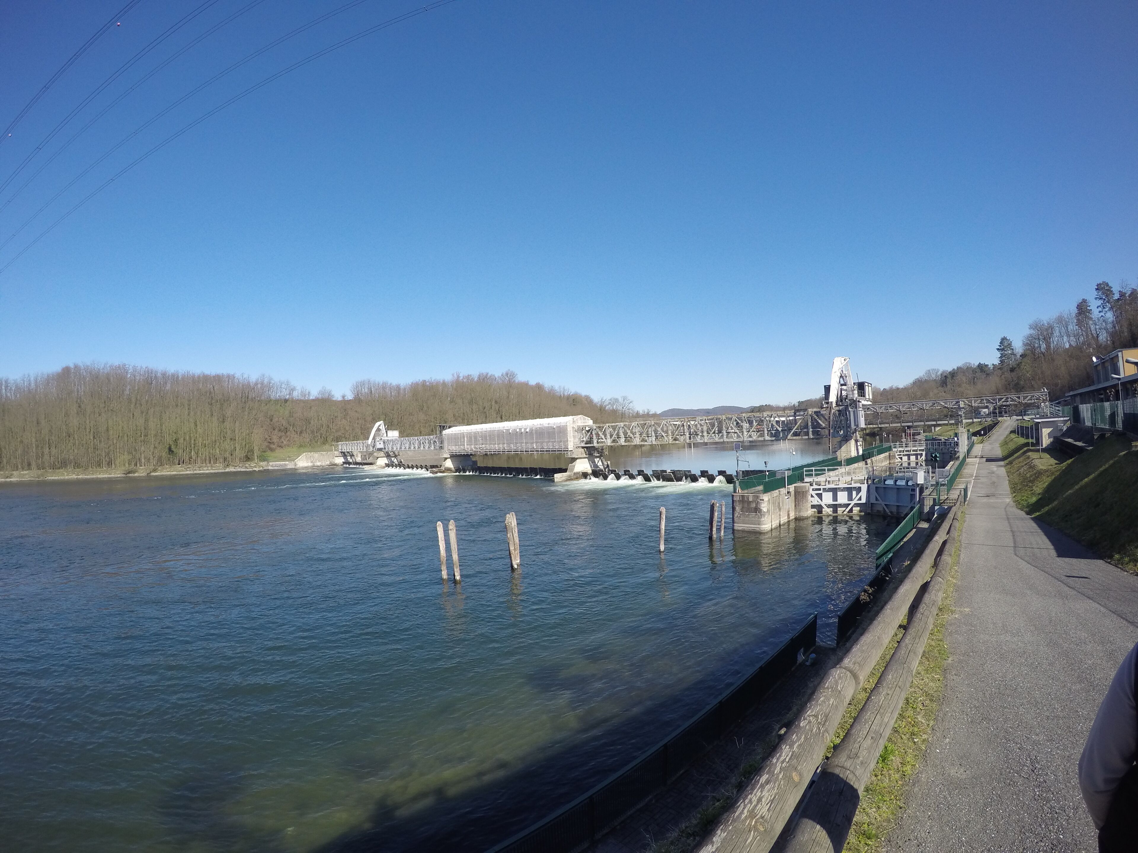 Golasecca - Diga della miorina Lago Maggiore - Ticino