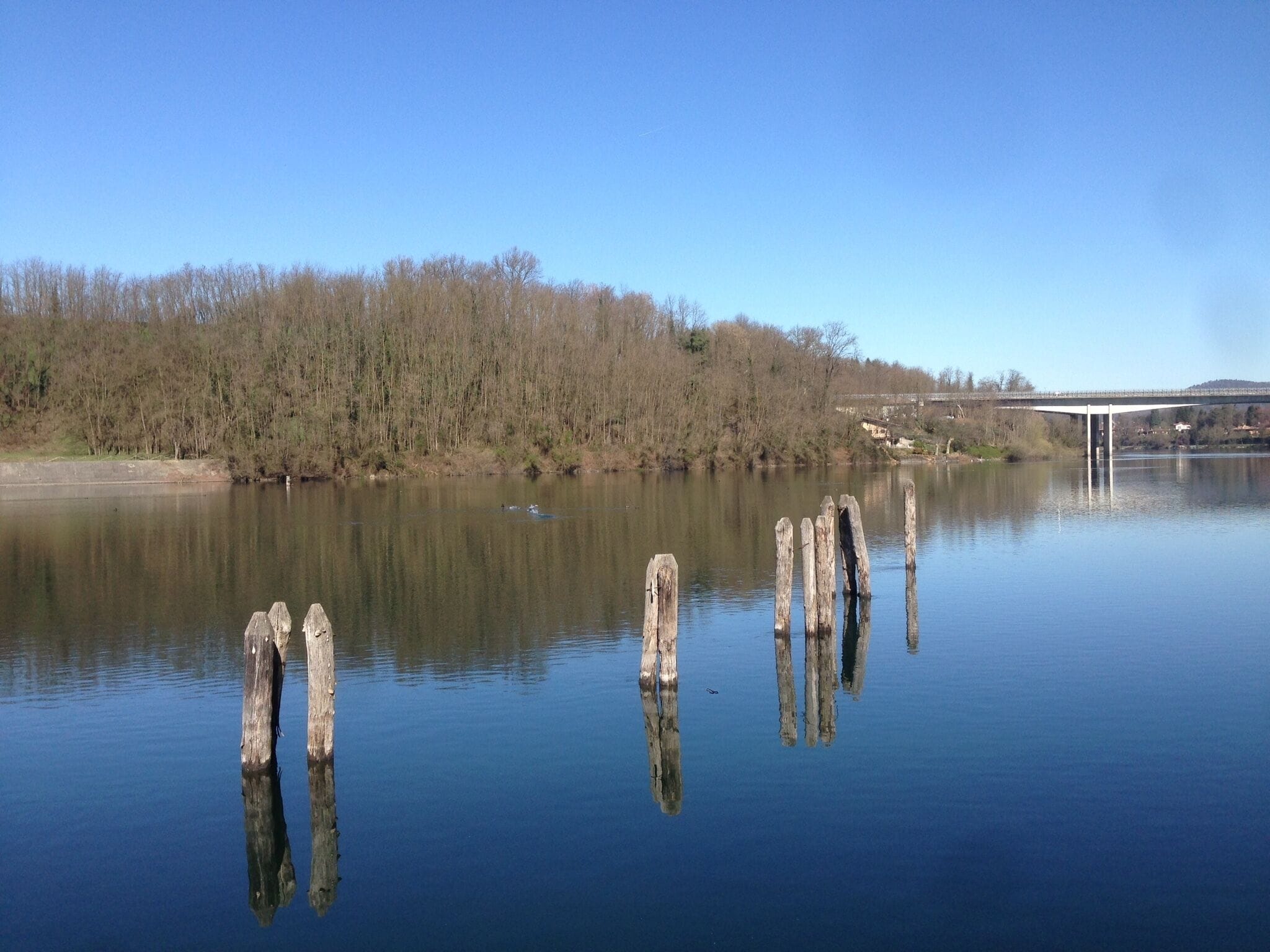 Golasecca - Diga della miorina Lago Maggiore - Ticino
