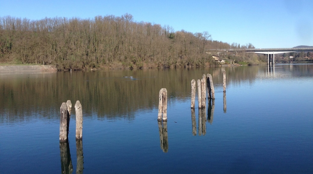 Golasecca - Diga della miorina Lago Maggiore - Ticino