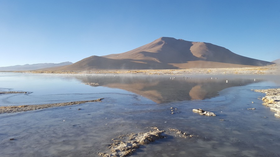 Hot springs. Bolivia