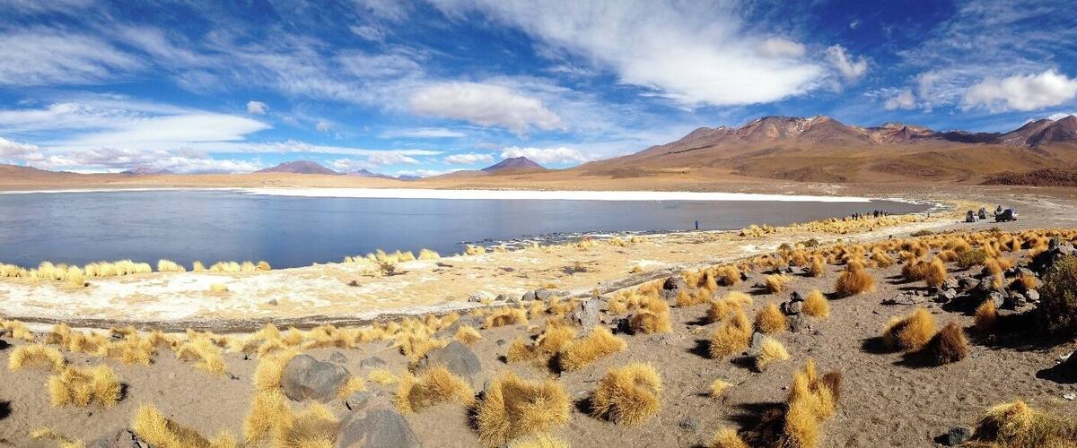 Crazy colors from this area of the world, on all the laguna of Southern Bolivia