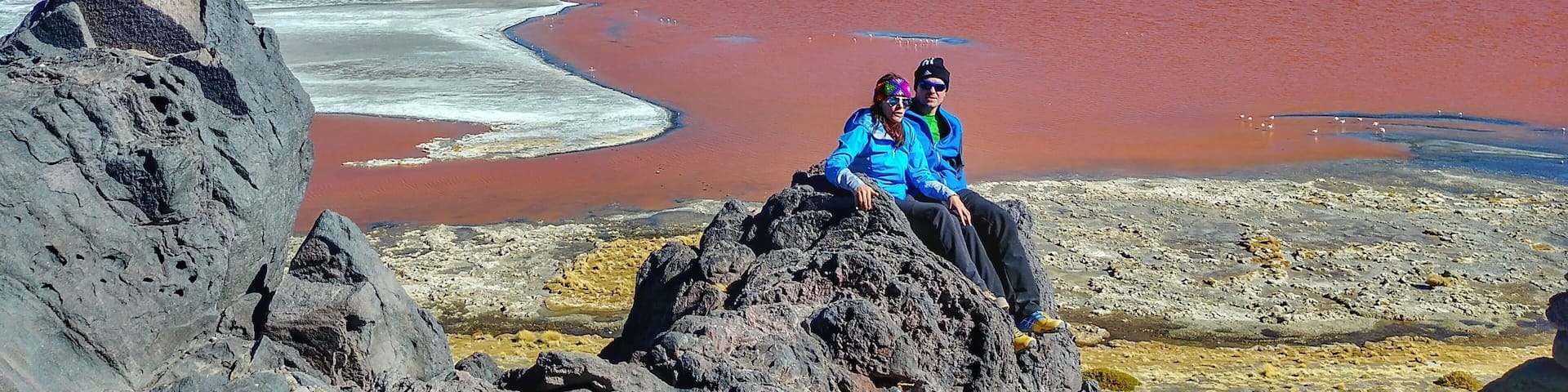 Wooowwww!! #bolivia #southamerica #lagunacolorada #nature #landscape #colorful #red #nature