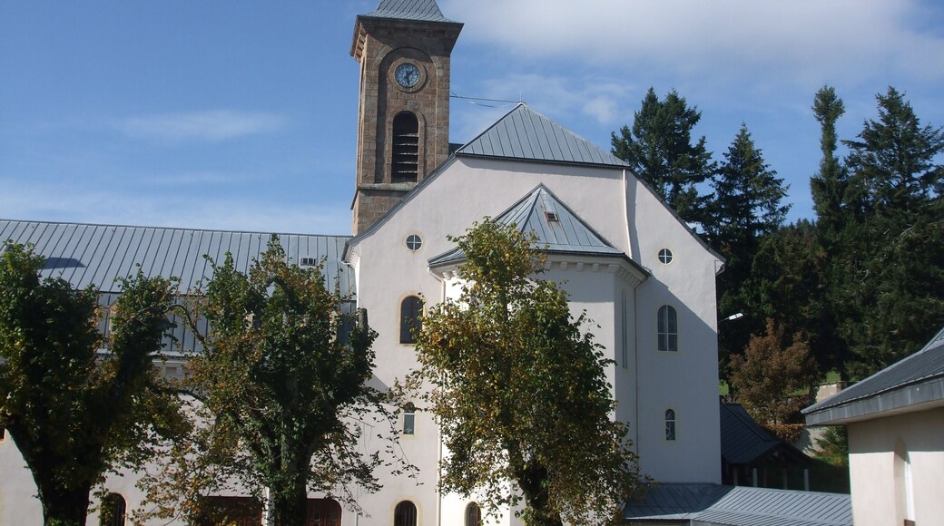 église abbatiale de Notre Dame des Neiges (Saint Laurent les Bains)