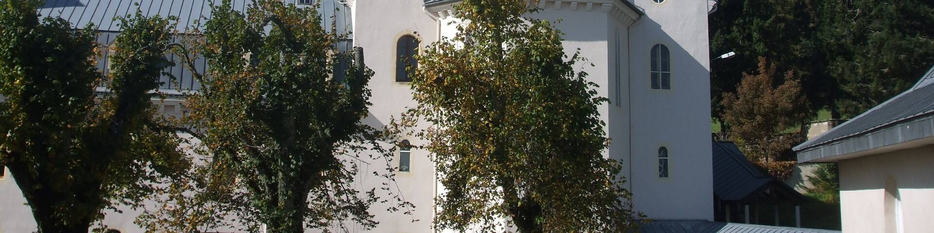 église abbatiale de Notre Dame des Neiges (Saint Laurent les Bains)