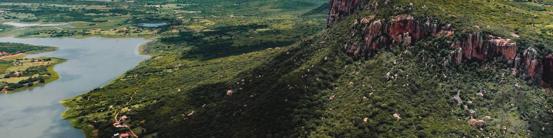 Sertão Caatinga Serra Talhada Pernambuco Triunfo Pernambucano Paisagem Cidade Igreja Lampião Natureza Construção Xaxado Forró PE Brazil Viagem Drone