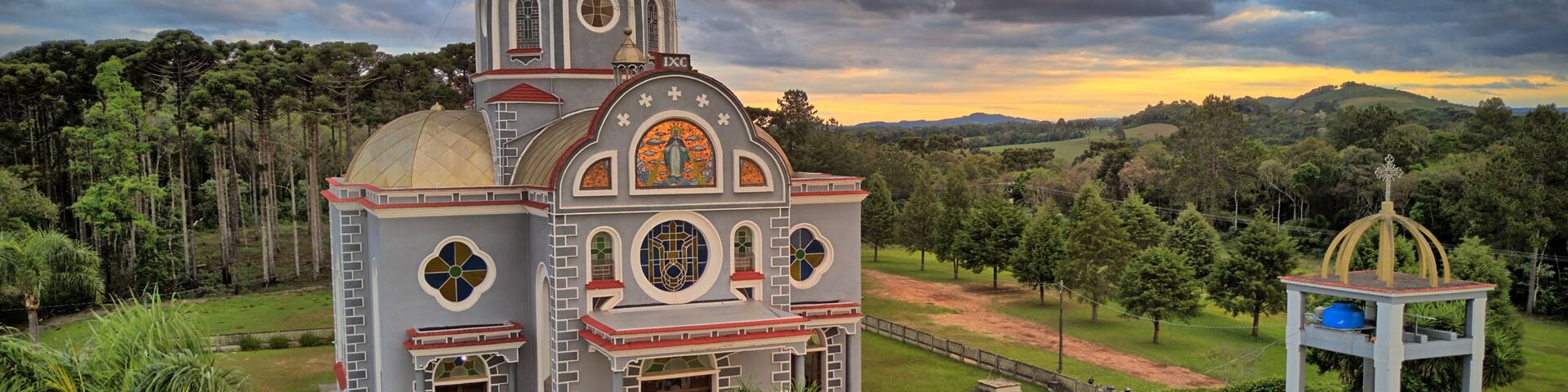 Ukrainian Church in Prudentopolis Paraná Brazil.