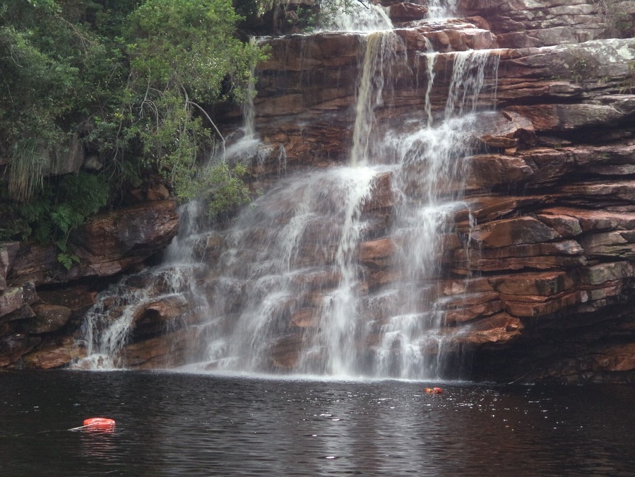 Cachoeira Poço do Diabo ! Tirolesa de aventura ótima!