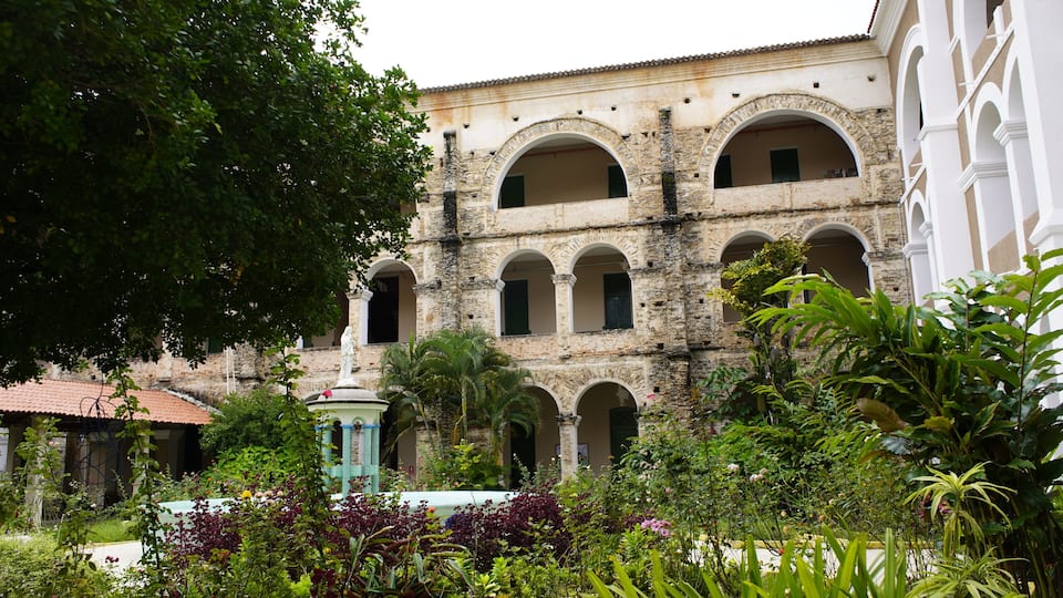 Jesuit Monastary in the hills of Baturite, founded in 1534 Ceara, near Fortaleza. Brazil.