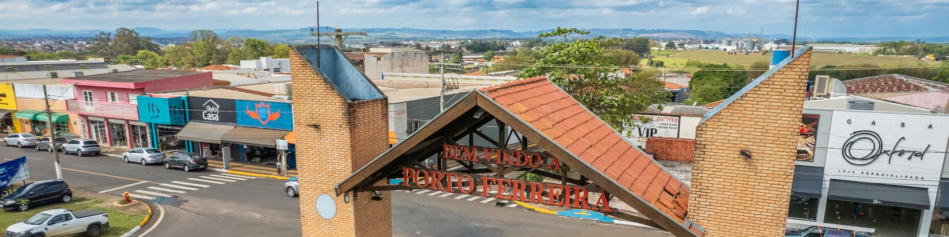 Porto Ferreira, São Paulo, Brazil - Circa October 2022: porto ferreira, city in the interior of são paulo, capital of ceramics