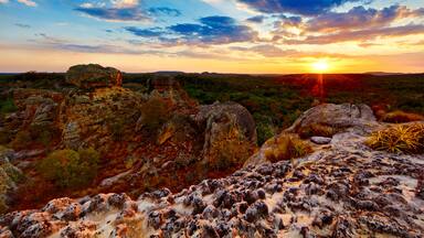 Parque Nacional de Sete Cidades No Brasil