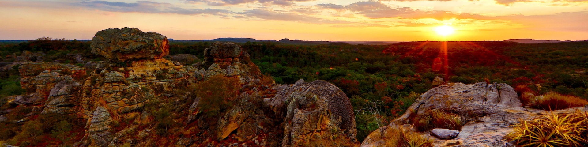 Parque Nacional de Sete Cidades No Brasil