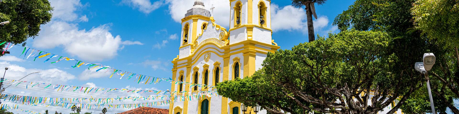Matriz Sagrado Coracao de Jesus church, Laranjeiras, Sergipe, Brazil