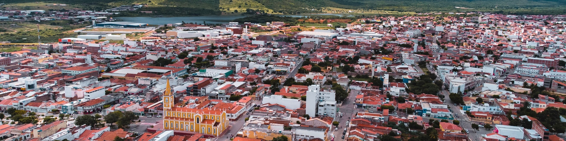 Sertão Caatinga Serra Talhada Pernambuco Triunfo Pernambucano Paisagem Cidade Igreja Lampião Natureza Construção Xaxado Forró PE Brazil Viagem Drone