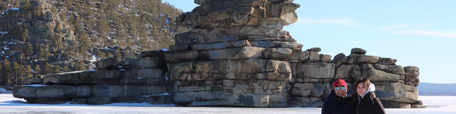 Zhumbaktas Rock is certainly reachable when the lake is frozen. Boravoe (Burabay) makes for a swell weekend getaway in late winter. Stay at a sanatorium (yes, that's right) or lux it up by parking yourself at the Rixos.