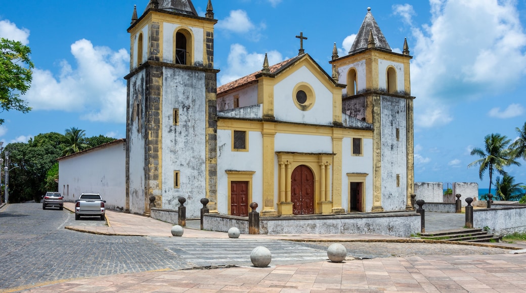 View of Sé Cathedral in Olinda - Pernambuco, Brazil
