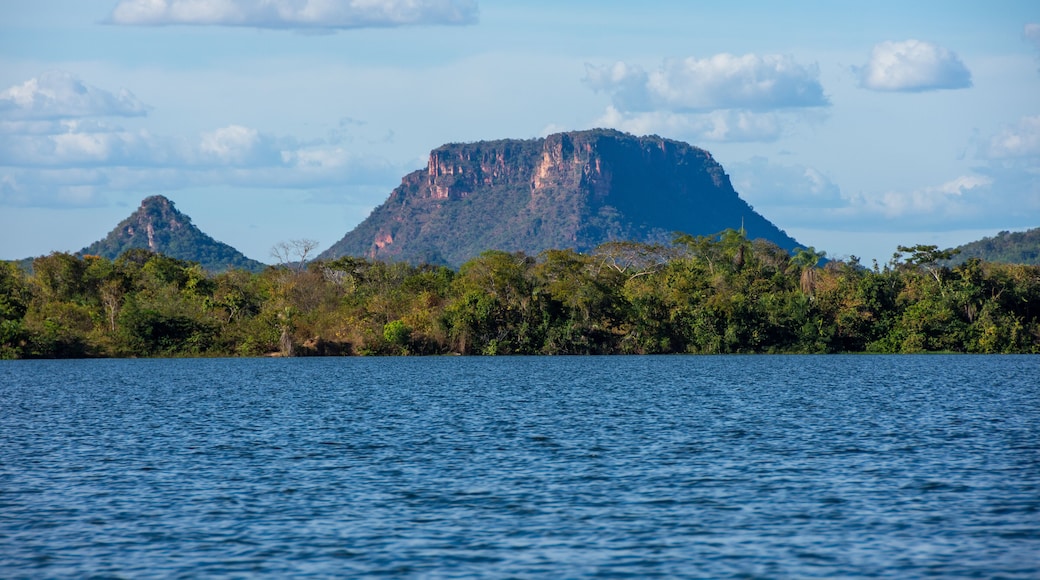 Landscape of Chapada das Mesas National Park from Tocantins River - Carolina, State of Maranhão
