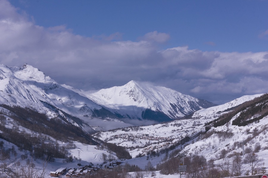 Snowy Mountains No.3 - France Le Bettaix, Trois Vallées