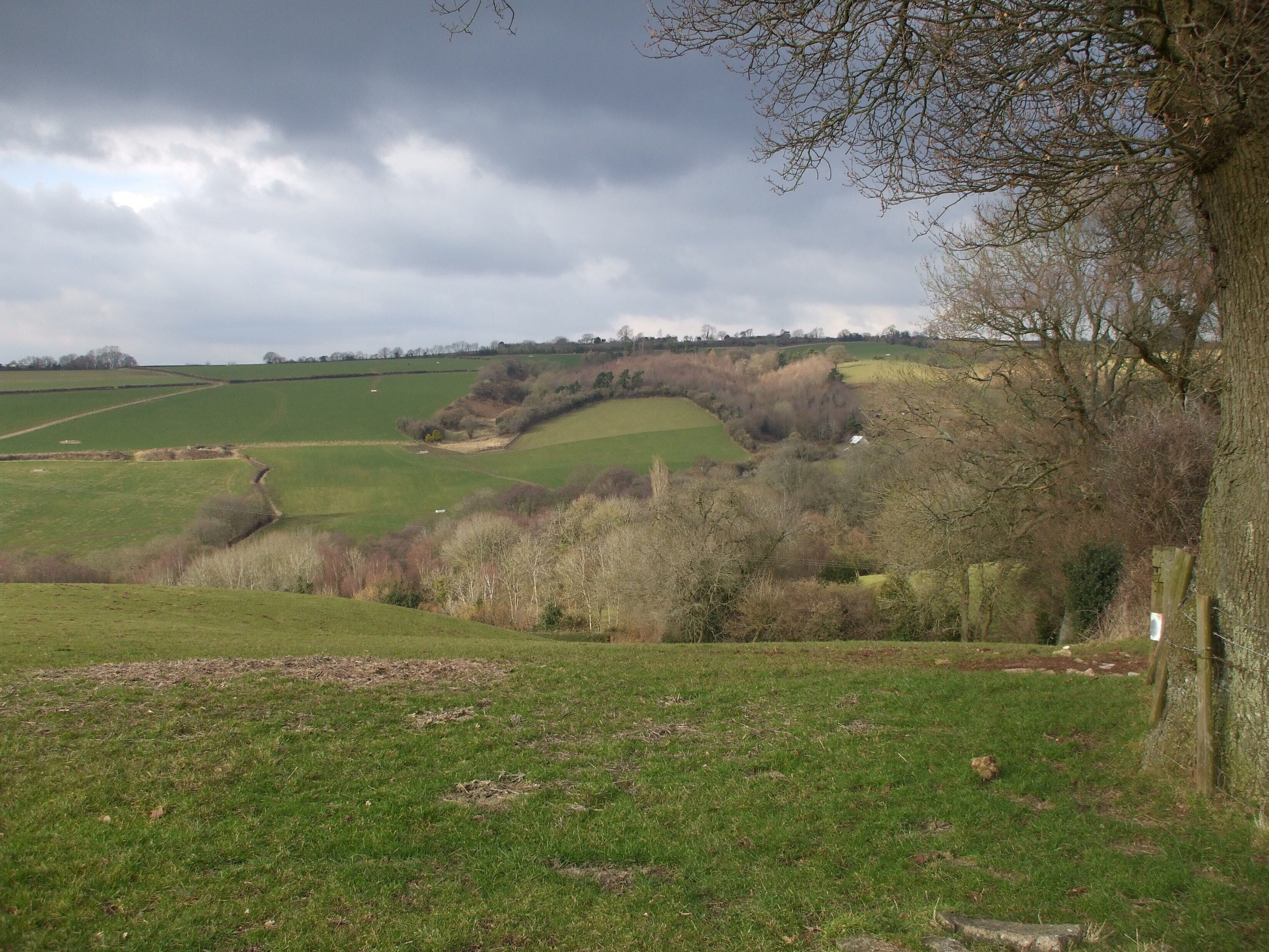 View from Penyglog Rd, Llandegveth