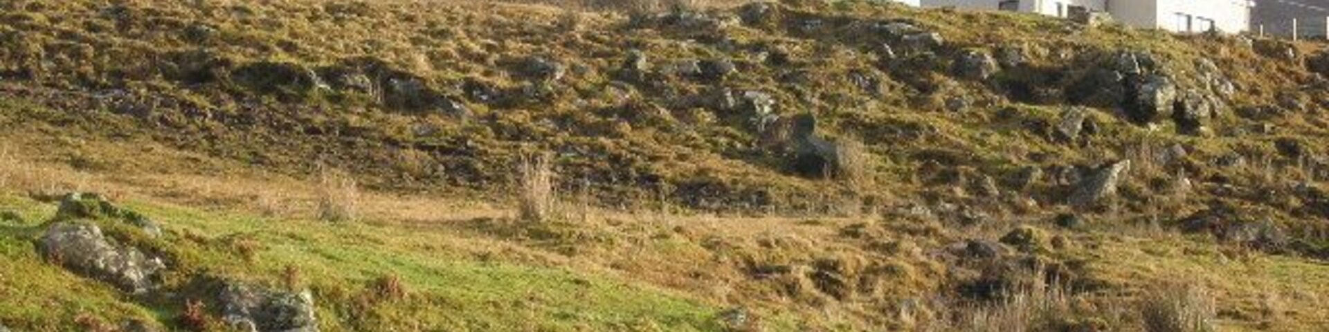 New House above Torvaig. Built high on the hillside to make the most of the view.