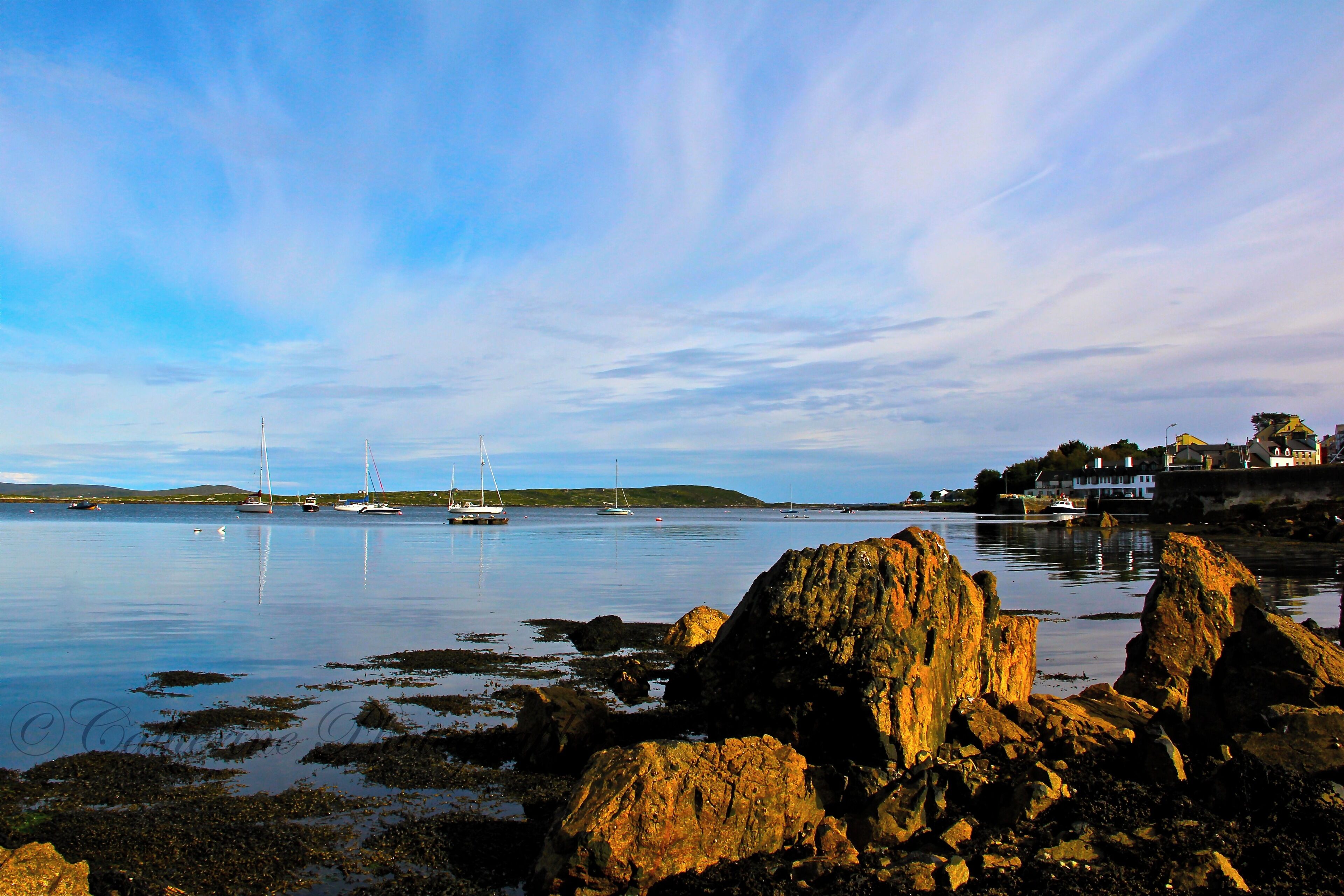 Amazing beautiful beach which are covered by seaweeds all black Colour, my first impression is a Black Sea but wandering onto the beach and realised it was the seaweed. Lot of children playing around the beach when the the tides is Low we can walk further out into the sea -Letterfrack, Ireland #ireland #travel beachtips #nature #hiking #nationalpark #water 