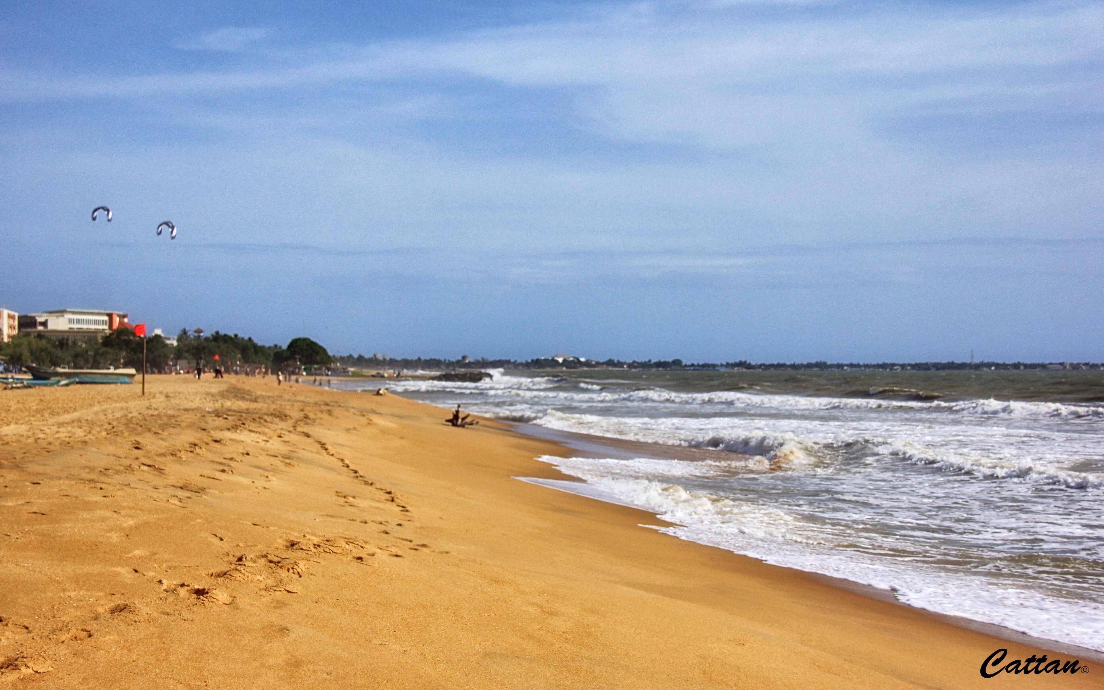 Negombo, Sri Lanka is a beautiful deserted beach, we have a great time in this Pacific Ocean and enjoying the high tides #Srilanka #travel #beachtips #nationalpark #hiking #water 