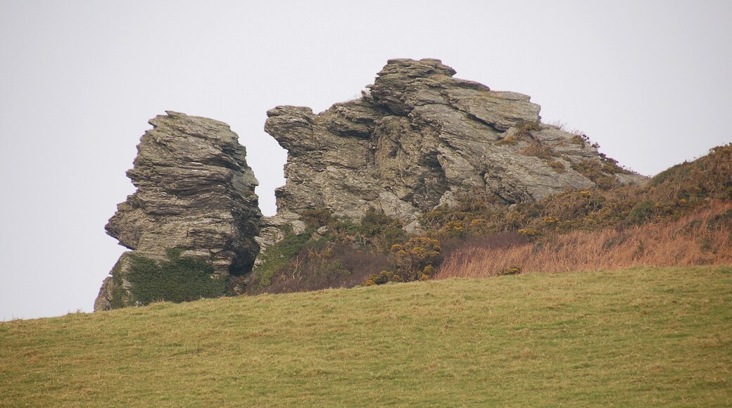 Hazel Tor, near Soar Mill Cove, in South Devon, UK.