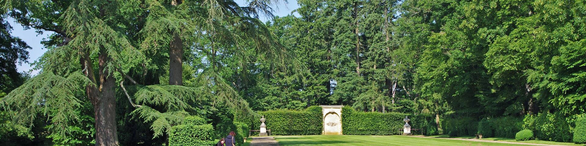 Le parc du chĂąteau.