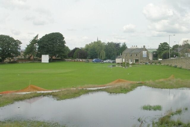 Rain stopped play! - Menston Cricket Field, Bradford Road