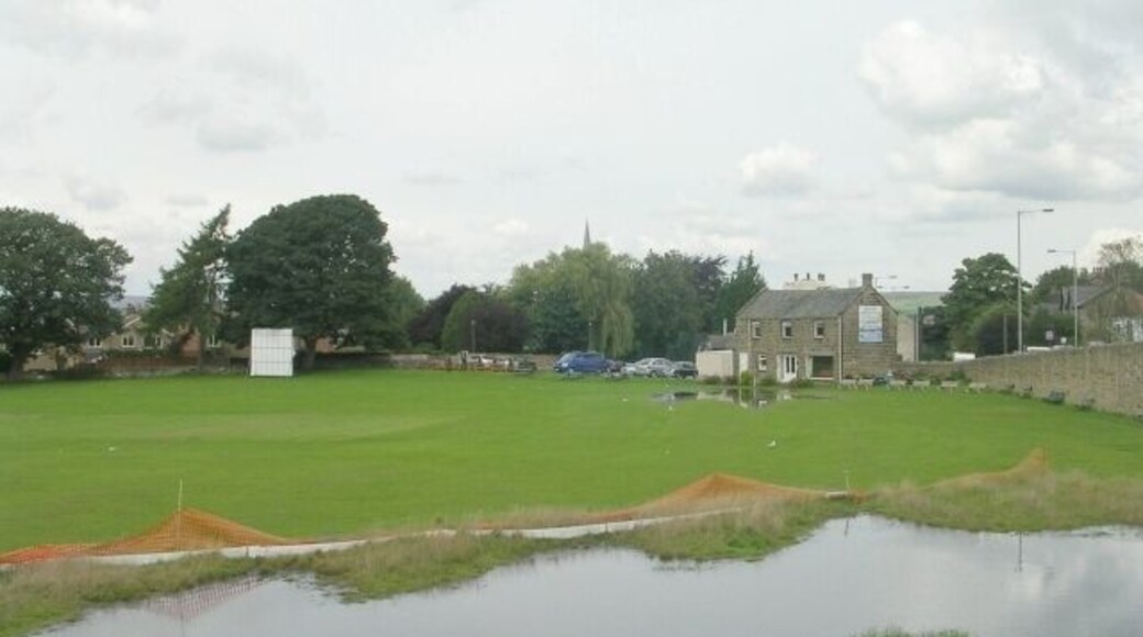 Rain stopped play! - Menston Cricket Field, Bradford Road