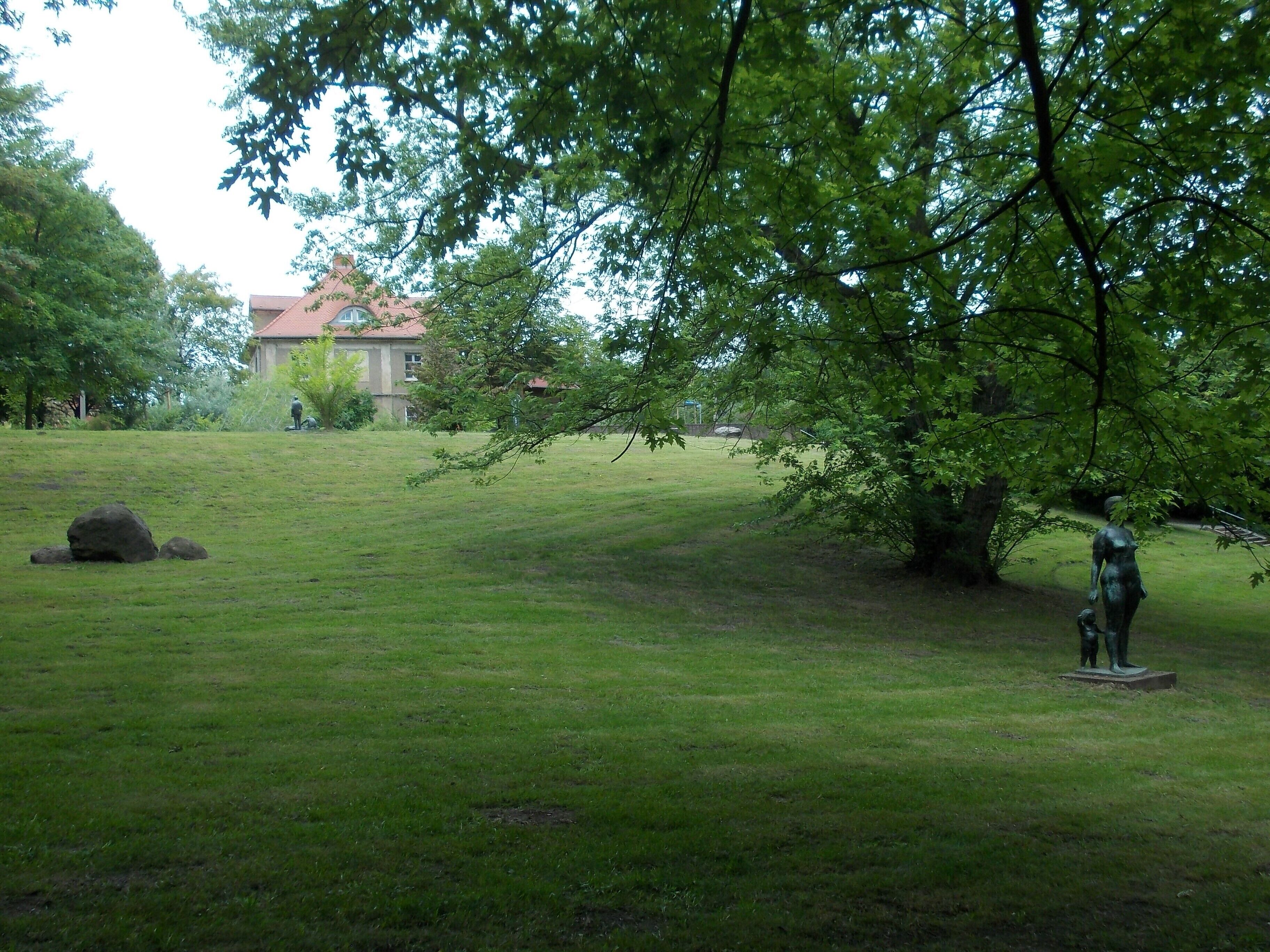Sculpture Park in Leuna (district: Saalekreis, Saxony-Anhalt)