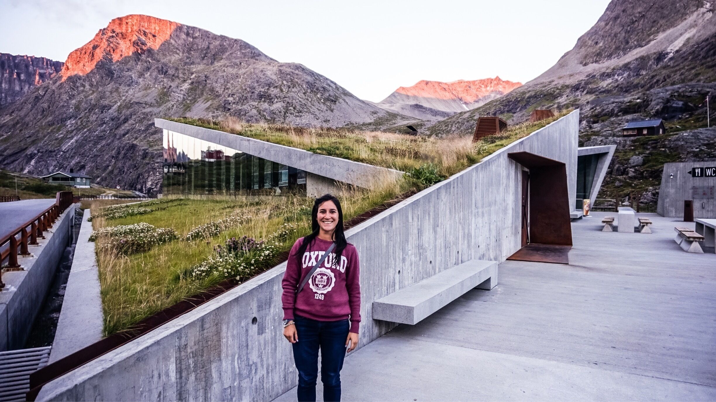 Mirador en la ruta Trollstigen, Norway.