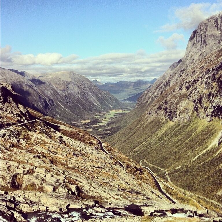 #trollstigen #norway #mountains #scenery #view 
