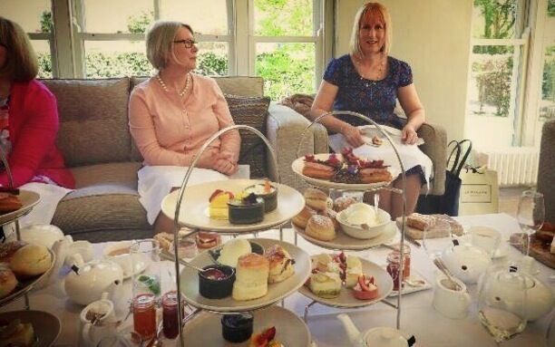 English afternoon Tea at the Vineyard Hotel, Newbury, Berkshire. A must do if you come to the U.K. available all over the country. #GoodEats