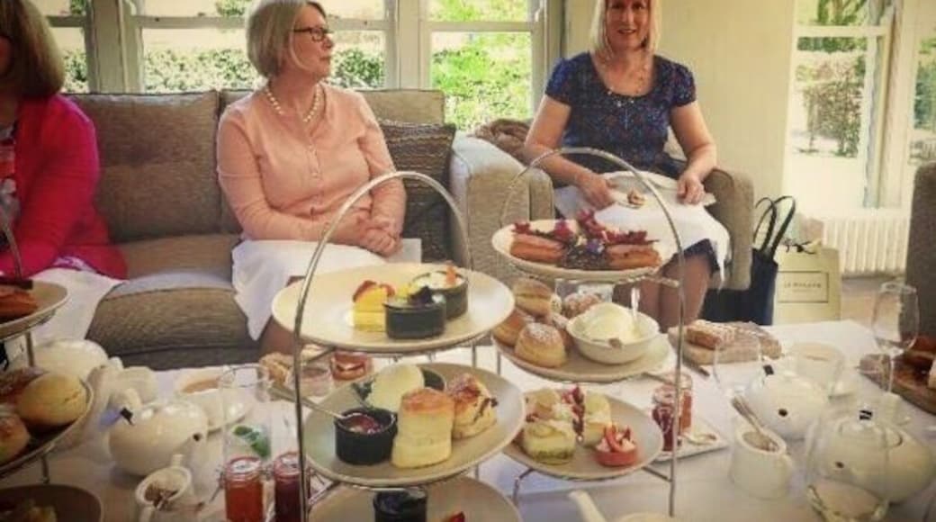 English afternoon Tea at the Vineyard Hotel, Newbury, Berkshire. A must do if you come to the U.K. available all over the country. #GoodEats