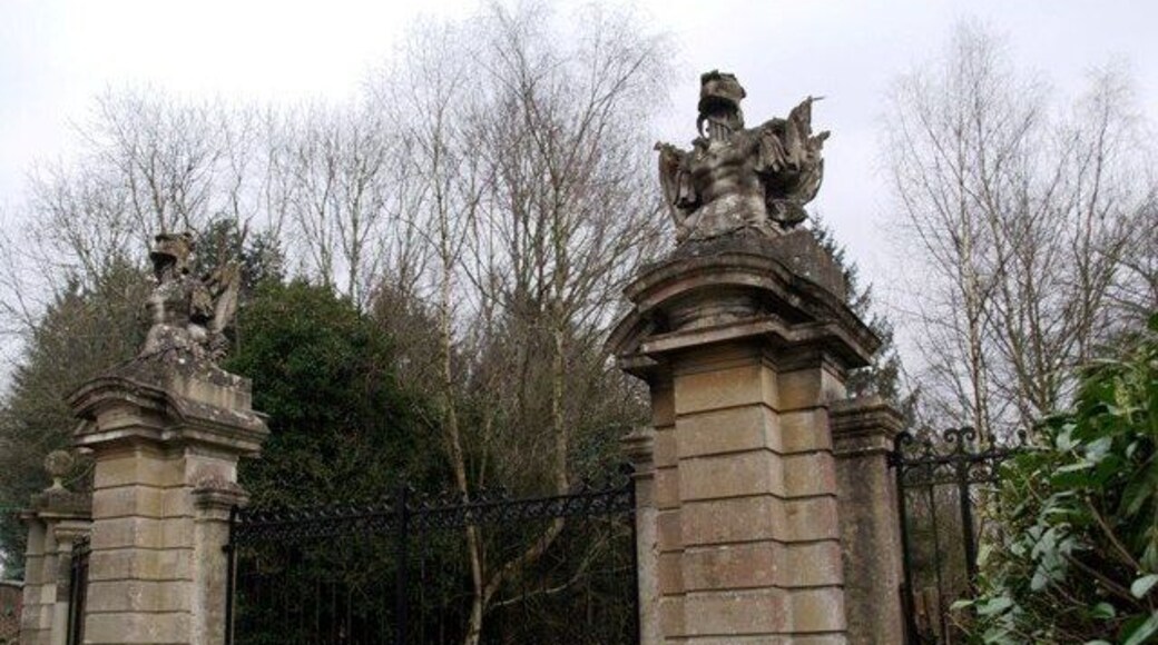 Benham Park gateposts.