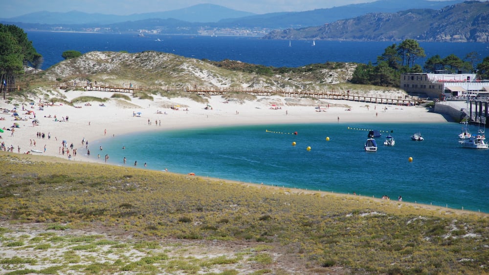 Playa de Islas CĂes, Vigo.