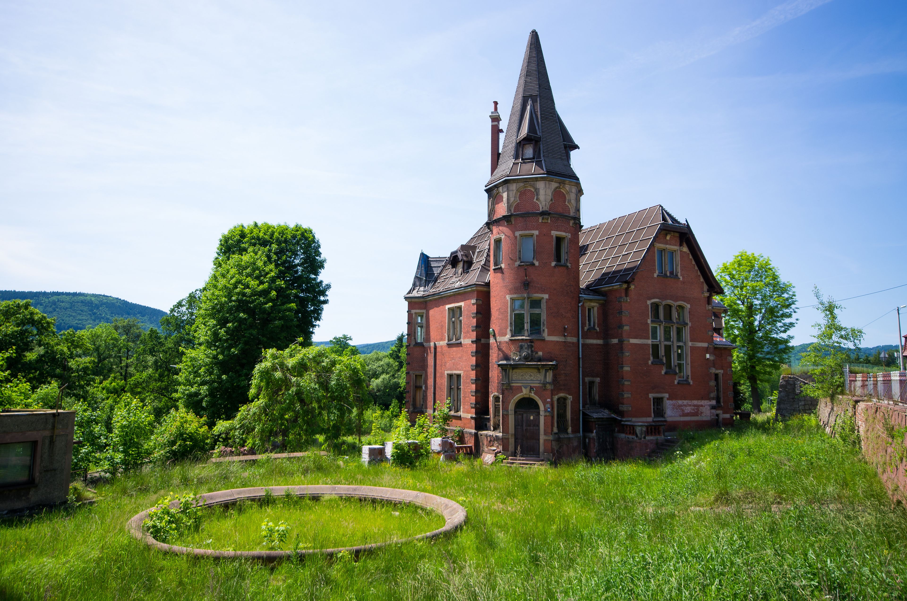 Old building in Gluszyca, Poland