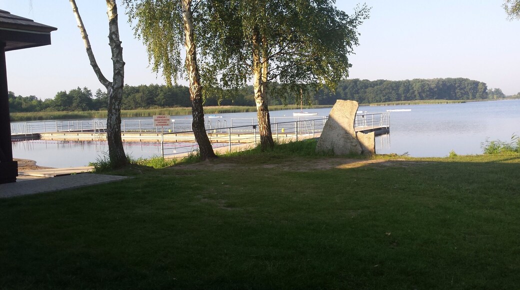 watering place on morning