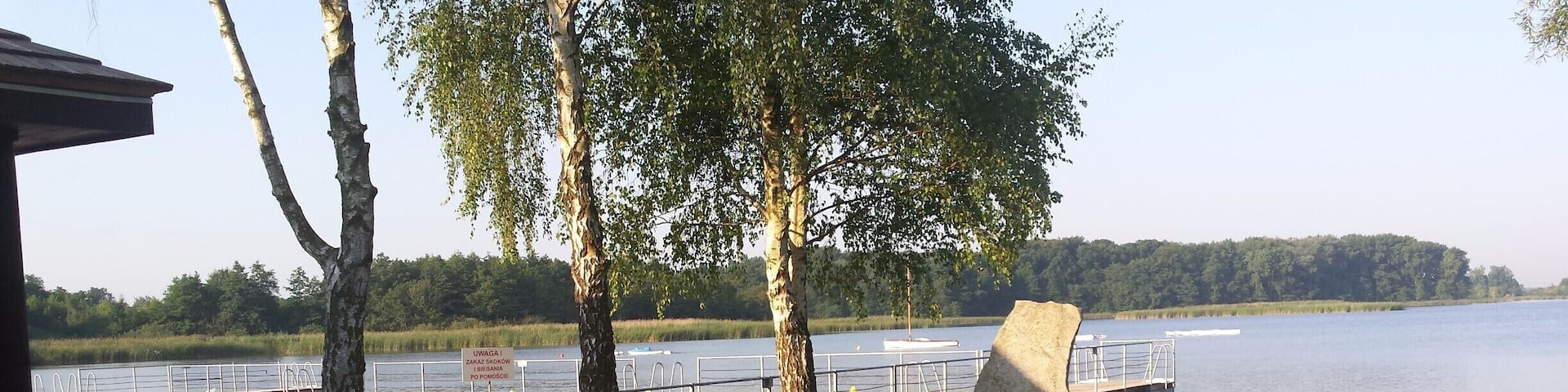 watering place on morning
