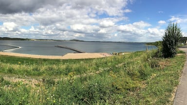 Blick auf den neuen Hafen