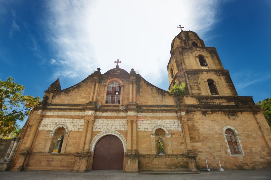 Guimbal church in Iloilo, Philippines