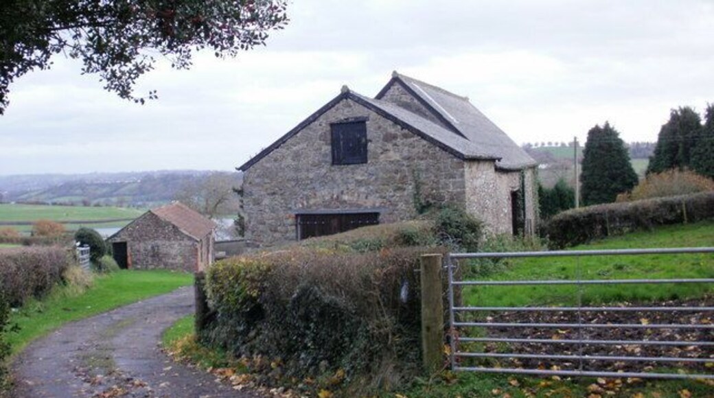 Entrance to Cwm Farm Viewed from Cwm Lane.