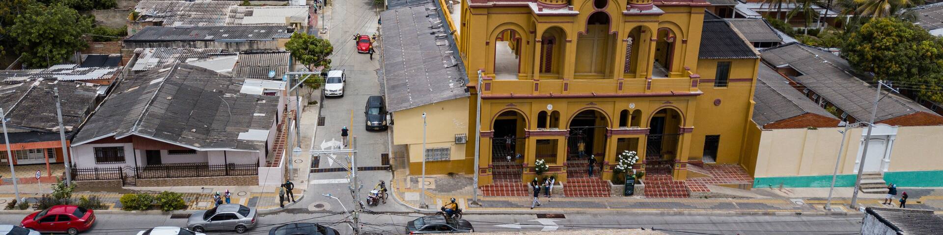 traditional church barranquilla colombia.