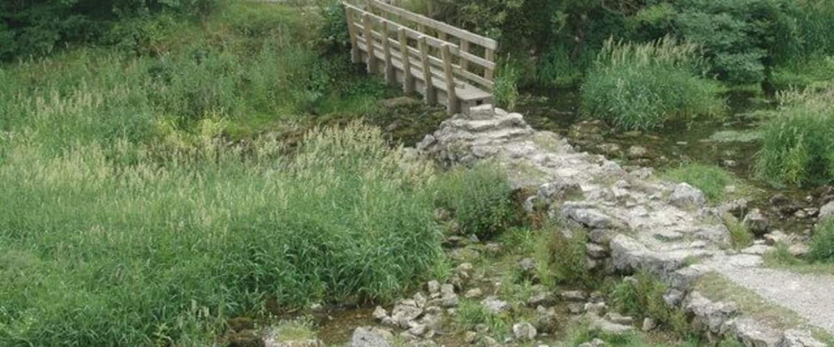 Footbridge in Lathkilldale